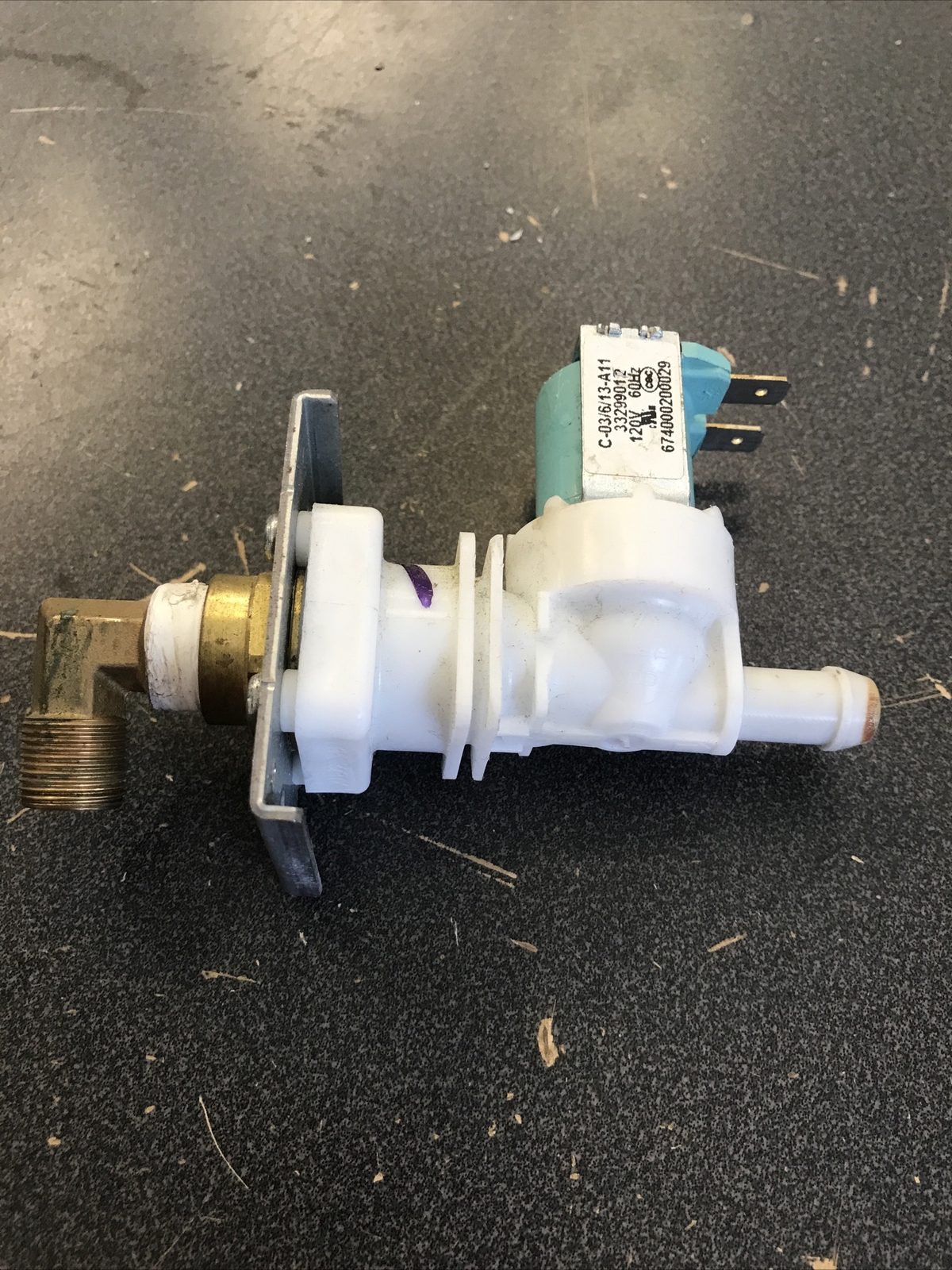 BOSCH DISHWASHER DISHWASHER WATER VALVE OEM P/N DD6200084A 2692215 eBay