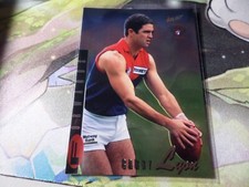 1996 Select Centenary Classic Metal Foil card #68 Garry Lyon - Melbourne