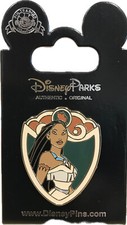 Trading Pin - Disney Disneyland Park - Princess Pocahontas Collectible New