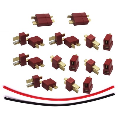Rc Model Vehicle Parts Accs Toys Games 40pcs T Plug Male Female Connectors Deans Style Heat Shrink For Rc Lipo Battery Elpuenteportal Org Uy