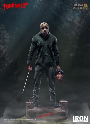 Iron Studios 1/10 Friday the 13th Jason Deluxe Edition Collectible Statue Model - Picture 5 of 14