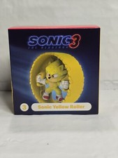 McDonald's Sonic 3 The Hedgehog Yellow Roller Happy Meal Movie