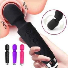 Sex Toys for Women Rechargeable G-spot Clit Vibrator Dildo Massager Adults Gift