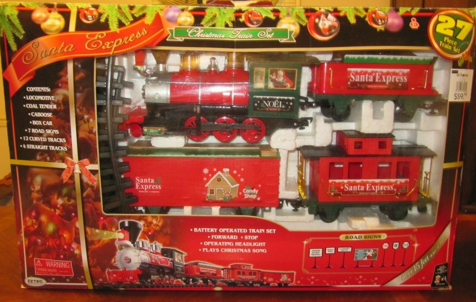 santa express train set