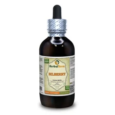 Bilberry (Vaccinium Myrtillus) Tincture, Organic Dried Berry Liquid Extract