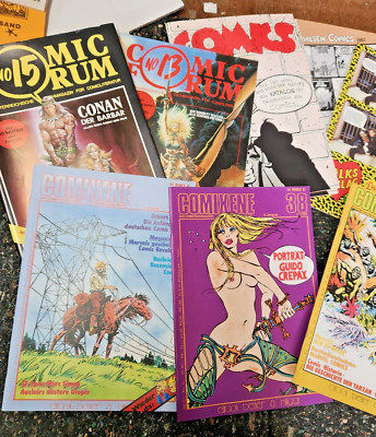 Comic Katalog Sammlung insgesamt 10 Stück usw -  siehe Bild!