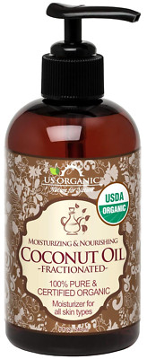 Aceite De Coco Para El Cabello La Piel Y Cara Masajes De Cuerpo Extra Organico