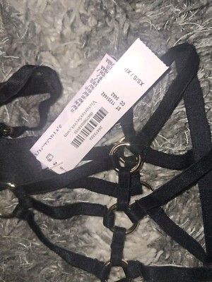 New VS O Ring Hardware garter belt Size xs/s Black | eBay New VS O Ring Hardware garter belt Size xs/s Black | eBay