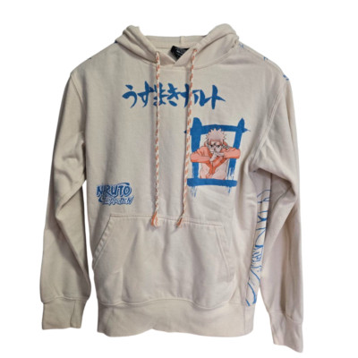 Naruto Mens Hoodie with Long Sleeves Size S (34-36)
