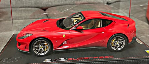 1:18 BBR FERRARI 812 SUPERFAST 2017 ROSSO CORSA 322 No MR D&G H&H PEAKO 06/99 - Picture 6 of 16