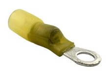 25pcs, US-made, Solder-Loaded Heat-Shrink Ring Terminals, for 12-10 AWG and 10