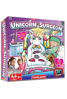 Unicorn Surgeon Brettspiel [brandneu/versiegelt] Neue Version des Spiels Operation!