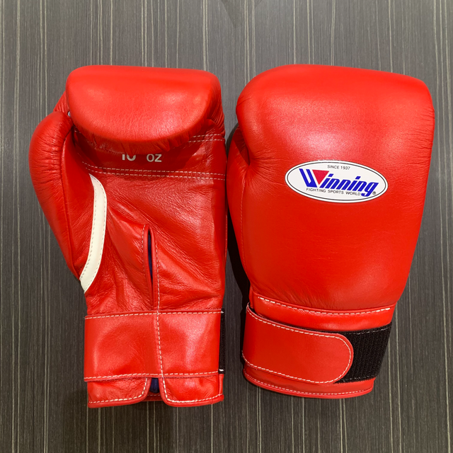 winning boxing gloves velcro