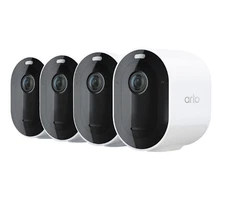 Arlo Pro 5S 2K 4 Spotlight Security Cameras with 4 Months Arlo Subscription