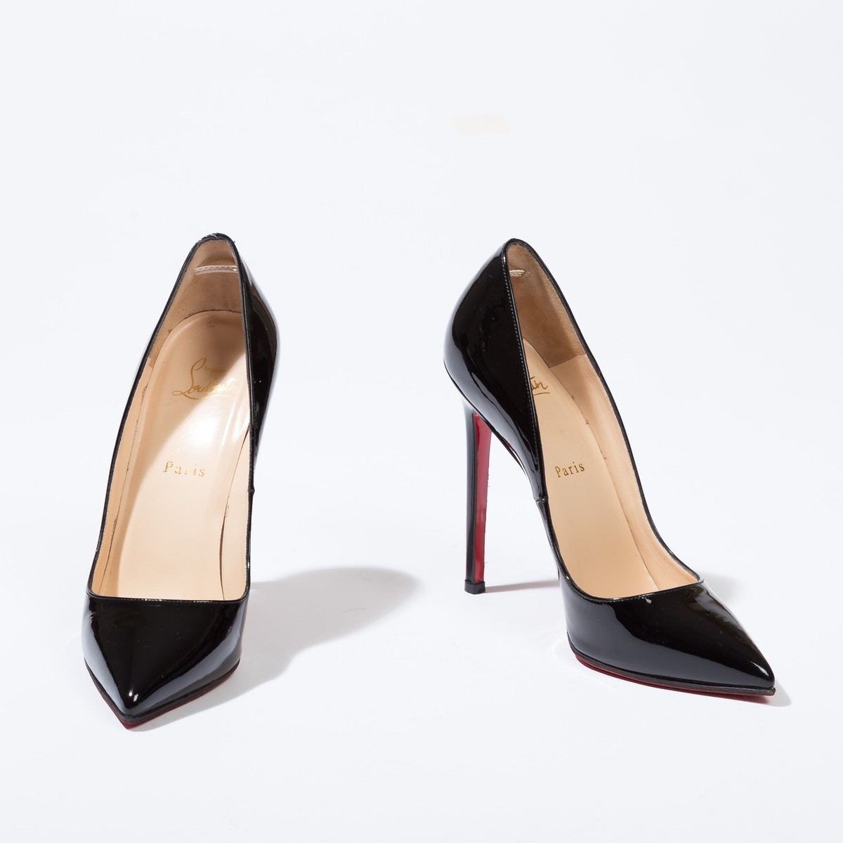 Christian Louboutin Pigalle High Heels Pumps Black Patent