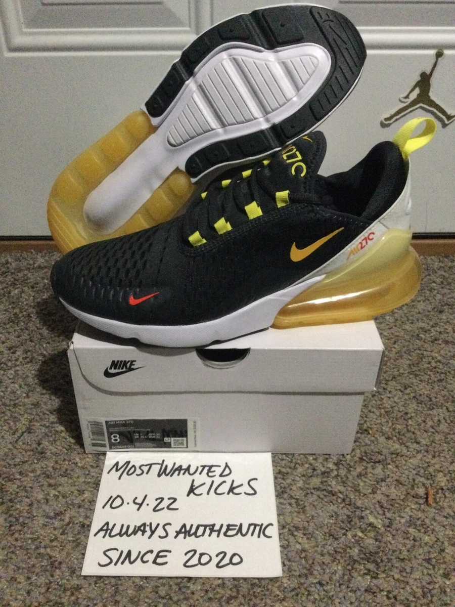 DS 2022 Nike Air Max 270 Go The Extra Smile Black Pollen Men s Sz 8