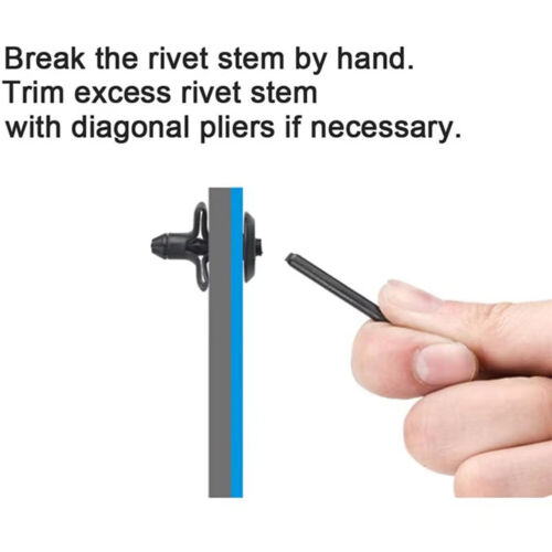 41Pcs Plastic Rivet Gun Quick-loading Rivet Tool Plastic Rivet Puller Riveting - Picture 6 of 9