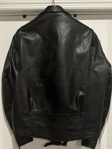 Vintage Harley Davidson Leder Made USA Motorrad Biker Jacke Herren XLarge - Bild 10 von 14