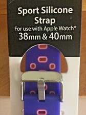 New Sport Silicone Replacement for 38  40mm Apple Watch Strap Band