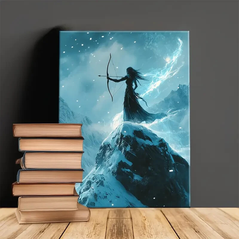 Colorful Vintage  Wall Art  Canvas Unframed/Framed