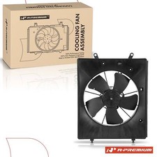 A-Premium Engine Radiator Cooling Fan Assembly for Honda Pilot 03-04 Acura MDX