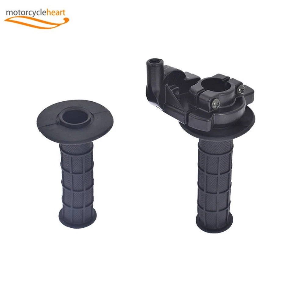 7/8" 22mm Twist Throttle Handle Grip with Cable 50-250CC ATV Dirt Bike - Image 2 of 4