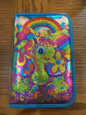 Vintage Rare Lisa Frank Glitter Turtle Planner