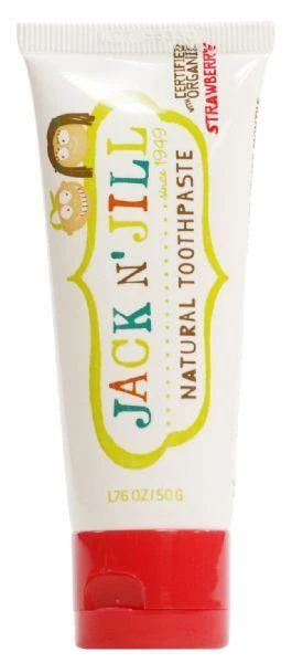 Jack N Jill Strawberry Toothpaste - 50g (Pack of 2)