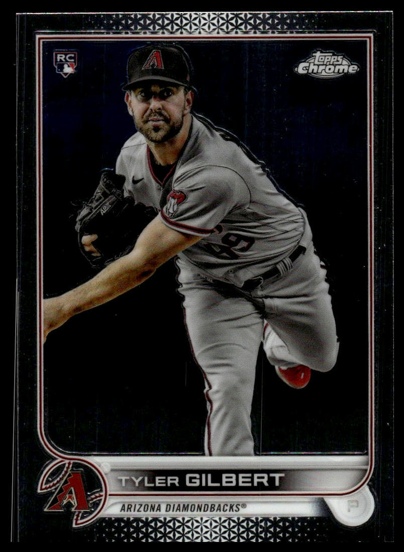 2022 Topps Chrome #65 Tyler Gilbert RC - Diamondbacks Rookie