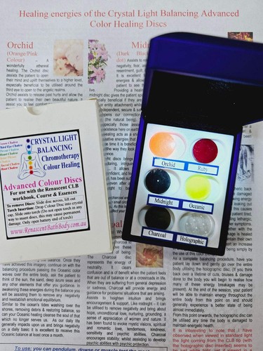 Crystal Light Balancing ADVANCED Colour Healing Discs - Picture 4 of 10