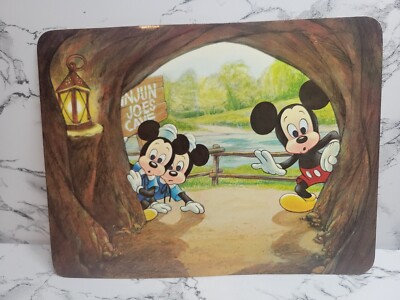 Disneyland Mickey Mouse Injun Joes Cave Vintage Postcard Collector's 1979 NEW