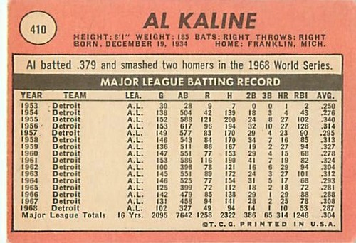 1969 Topps Vintage Baseball "key player/Leaders Cards" U-pick - Picture 37 of 53