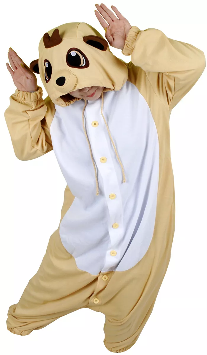 Meerkat Animal kigurumi Pajama adult sleepwear costume Unisex