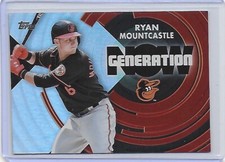 2022 Topps Series 1 Ryan Mountcastle GN-8 Generation Now Baltimore Orioles