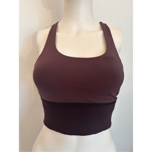 #837 Lululemon athletica Invigorate Long Line Racerback Cropped Bra