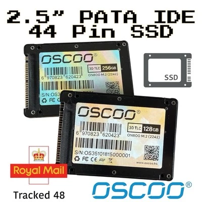 Disco de estado sólido SSD OSCOO PATA IDE 44 pines de 2,5 pulgadas para computadora portátil IDE 128 GB y 256 GB