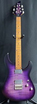 ScheSchecter C-1 Standard Plus Electric Guitar Transparent Purple Burst Finish