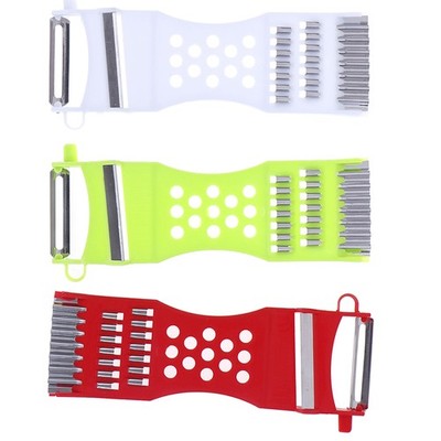 Multifunction Kitchen Gadgets Vegetable Fruit Peeler Parer Julienne Cutter CR