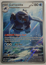 Carracosta 107/086 Black Bolt Illustration Rare Pokemon TCG