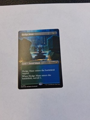 MTG Hedge Maze (Borderless) Murders at Karlov Manor 