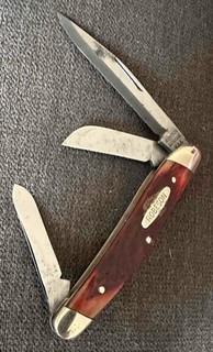 CUCHILLO ANTIGUO VINTAGE ROBESON 633728 JUNIOR GANADERO FRESA