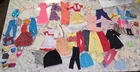 Vintage 1960s BARBIE CLOTHES LOT Mixed Lot Accessories