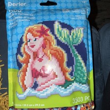Perler Mermaid Fuse Bead Kit Pegboard NOT Included Crafts