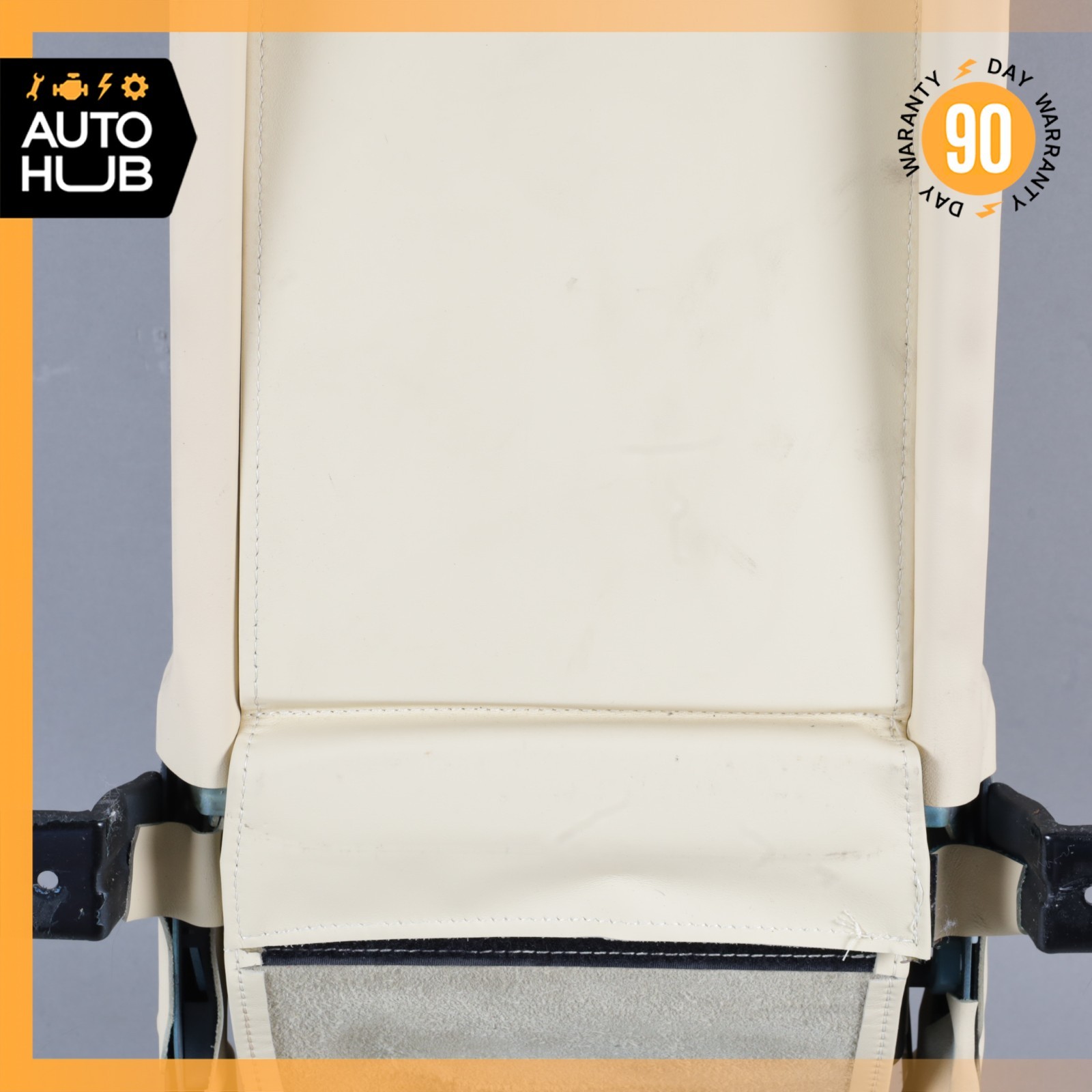 14-18 Bentley Flying Spur Rear Center Upper Seat Armrest Cushion Beige OEM 40k