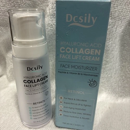 DCSily Hyaluronic Acid Collagen Face Lift Cream - Face Moisturizer Retinol. 2028