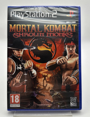 PS2 Mortal Kombat Shaolin Monks - Spanische Version, Neu und Factory Sealed