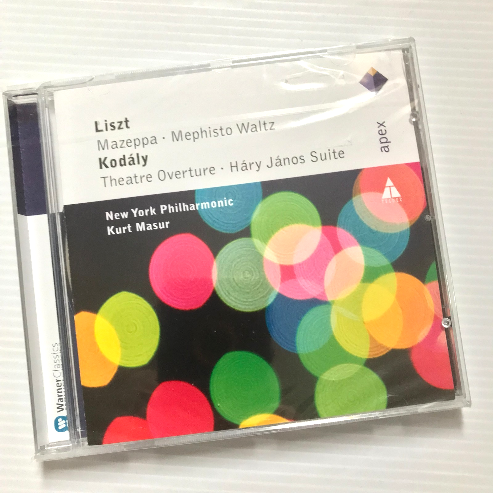 Kurt Masur - Liszt Mazeppa, Mephisto Waltz / Kodal: Theatre Overture Hary Janos