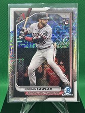 2024 Bowman Chrome - Jordan Lawlar #55 Mojo Refractor (RC)