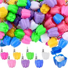 140-Piece Tooth Saver Necklaces, Little Box for Lost Teeth, Milk Teeth Storag...