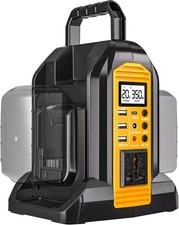 350W Power Inverter for Dewalt 20v 60v Li-ion Battery 20V to 110V Power Station